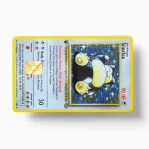 Pokemon Card Snorlax (Holographic)