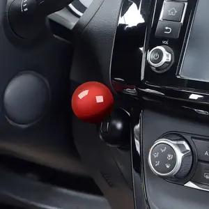One-touch start remote control switch ball full plastic rod type car button decoration start decorative button