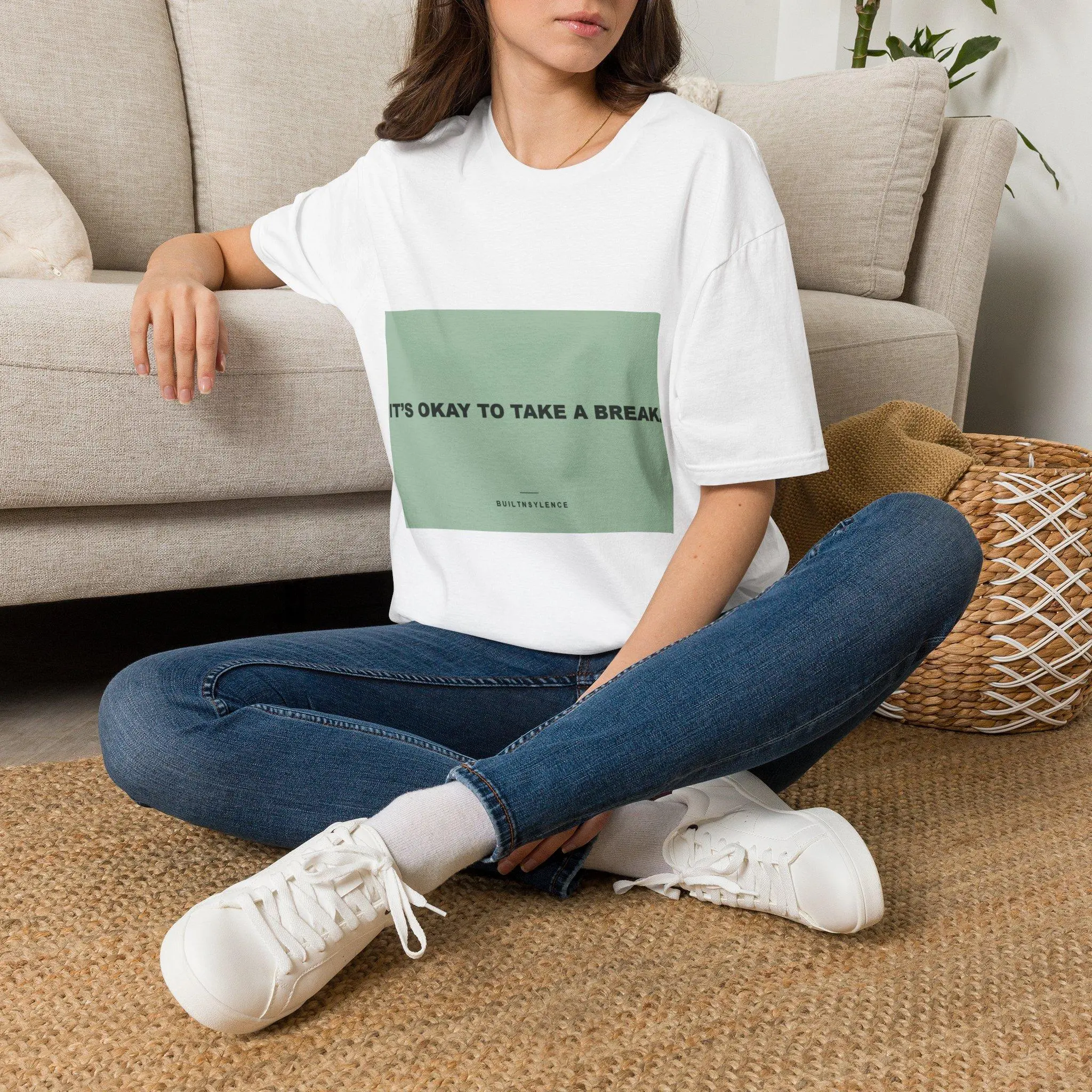 It's Okay To Take A Break T-Shirt | Mental Health Self Care Tee