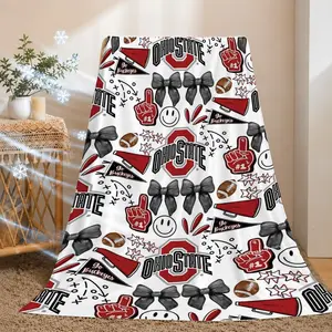 Competition Girl Pattern Summer Cooling Blanket, Q-Max 0.35 Ultra Soft Ice Silk, Lightweight Breathable Portable Cover, Ideal for Home, Office, Travel
