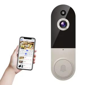 1080P Wireless Doorbell Camera, Smart WiFi Video Doorbell, AI Human Detection, Two-Way Audio, Night Vision, Cloud Storage, Instant Alert, 2.4Ghz WiFi, Outdoor Security Camera, Rechargeable Battery Powered