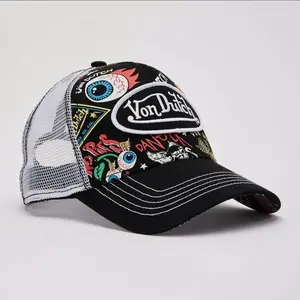 Von Dutch Vintage Trucker Hat Mesh Snapback Adjustable Unisex Baseball Cap