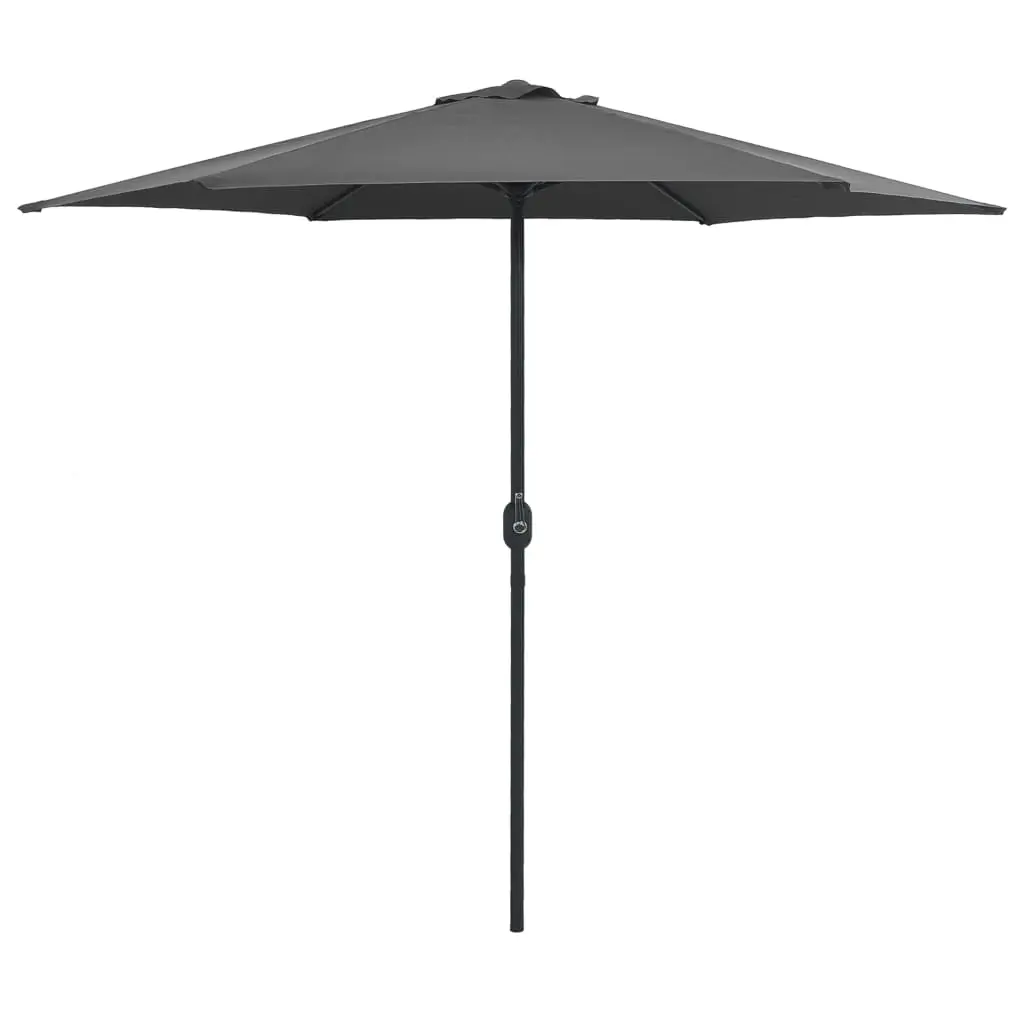 vidaXL Garden Parasol with Crank Outdoor Patio Sunshade Umbrella Aluminum 3001273