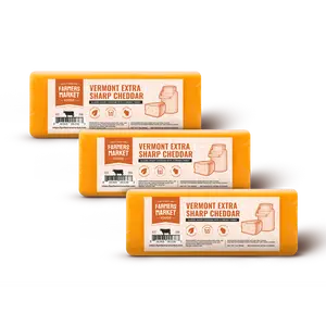 Vermont Extra Sharp Cheddar 3-Pack