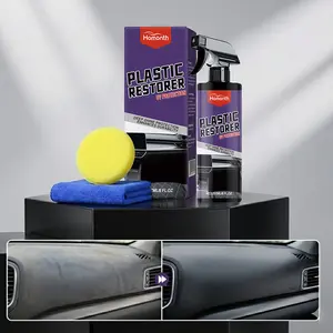 Car Interior Plastic Care Spray Dashboard Shine Scratch Protection Protective Coating for Car Trim Deep Shine UV Protection Like New Finish 8 FL.OZ