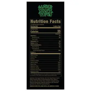 Liquid Death Electrolyte Death Dust - Lime Flavored Hydration Powder Packets - Severed Lime - 12-Stick Pack - Electrolyte Replacement