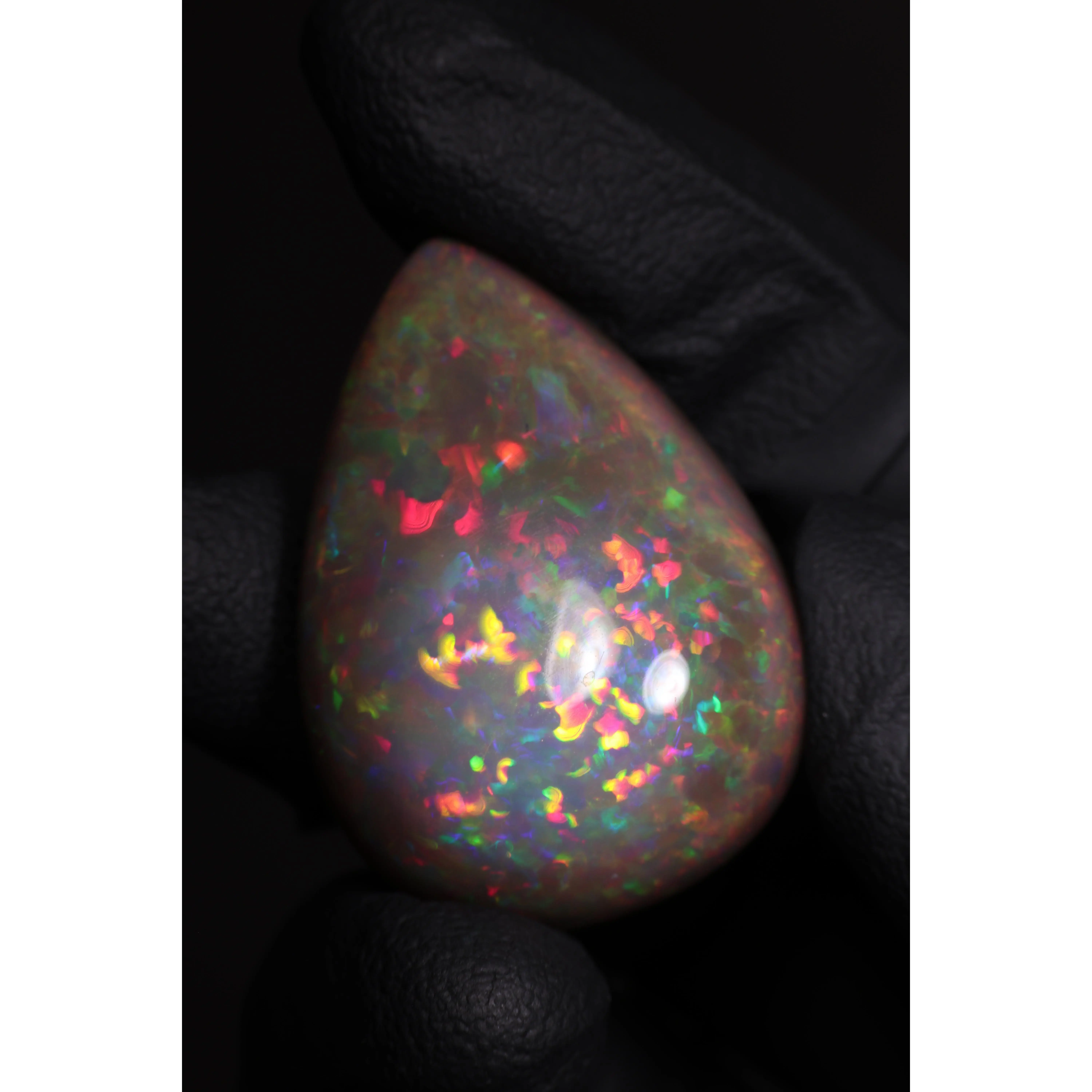 53.80ct Natural Ethiopian Teardrop Cabochon
