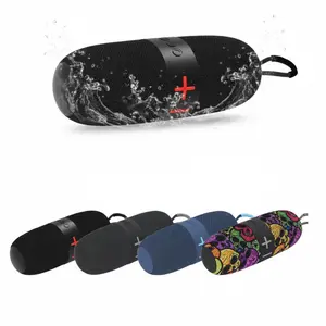 IP800 Portable Bluetooth Speaker with Super Bass Waterproof Wireless Loud Stereo Sound Built-In Strap Rechargeable for Outdoor Travel Camping Home Audio Smartphone