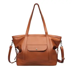 RIVERICH Vegan Leather Tote Bag for Women, Spacious Work Commuter Laptop Bag with Zipper Closure & 15-Inch Laptop Sleeve, Structured Tote Bag Perfect as a durable teacher bag, corporate work bag, or travel carry-on