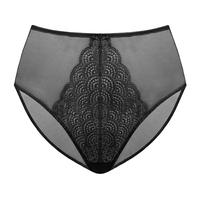 Mermaid Scales-High-Rise-Black