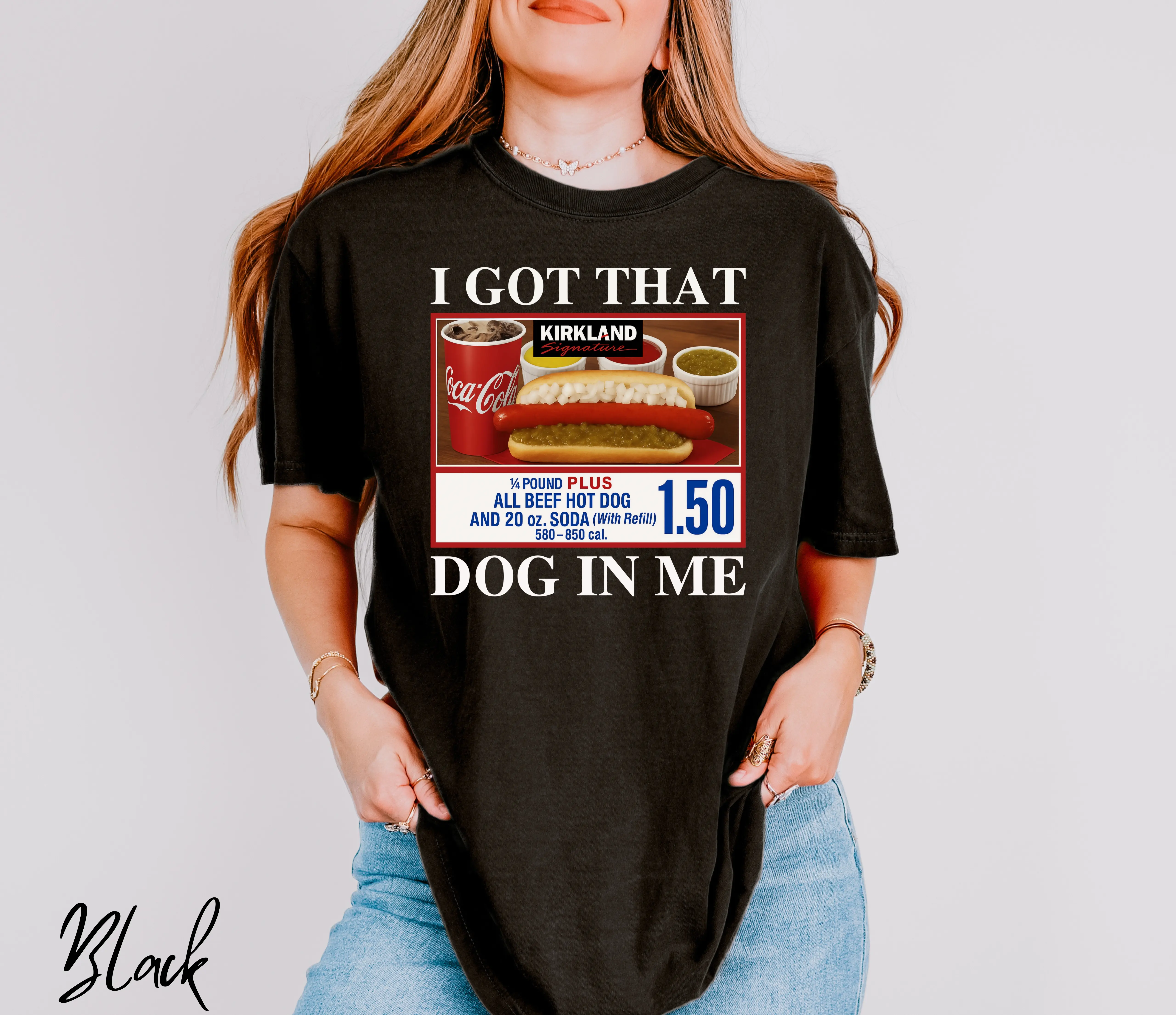 Costco Cola Hot Dog Tee, Comfort Colors Costco T-shirt, Funny Kirkland Tshirt, Costco Run Tee