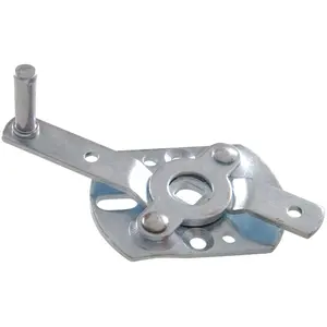 The Hillman Group 853164 Garage Door Swivel Lock - Zinc Plated 1-Pack