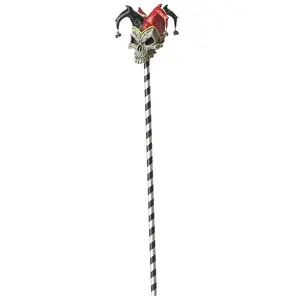 Jester Skull Cane Prop