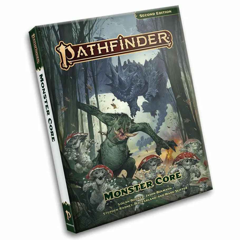 Pathfinder Roleplaying Game P2 RPG Monster Core Rulebook (Hardcover) PZO12003-HC