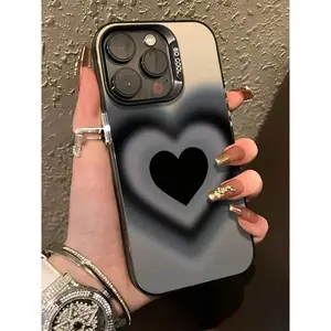 Heart-Shaped Pattern Phone Case Suitable For 17,16, 15, 14, 13, 12, 11, PRO MAX, As Well As X, XS, PLUS,Air,Suitable For IPhone 17 Air
