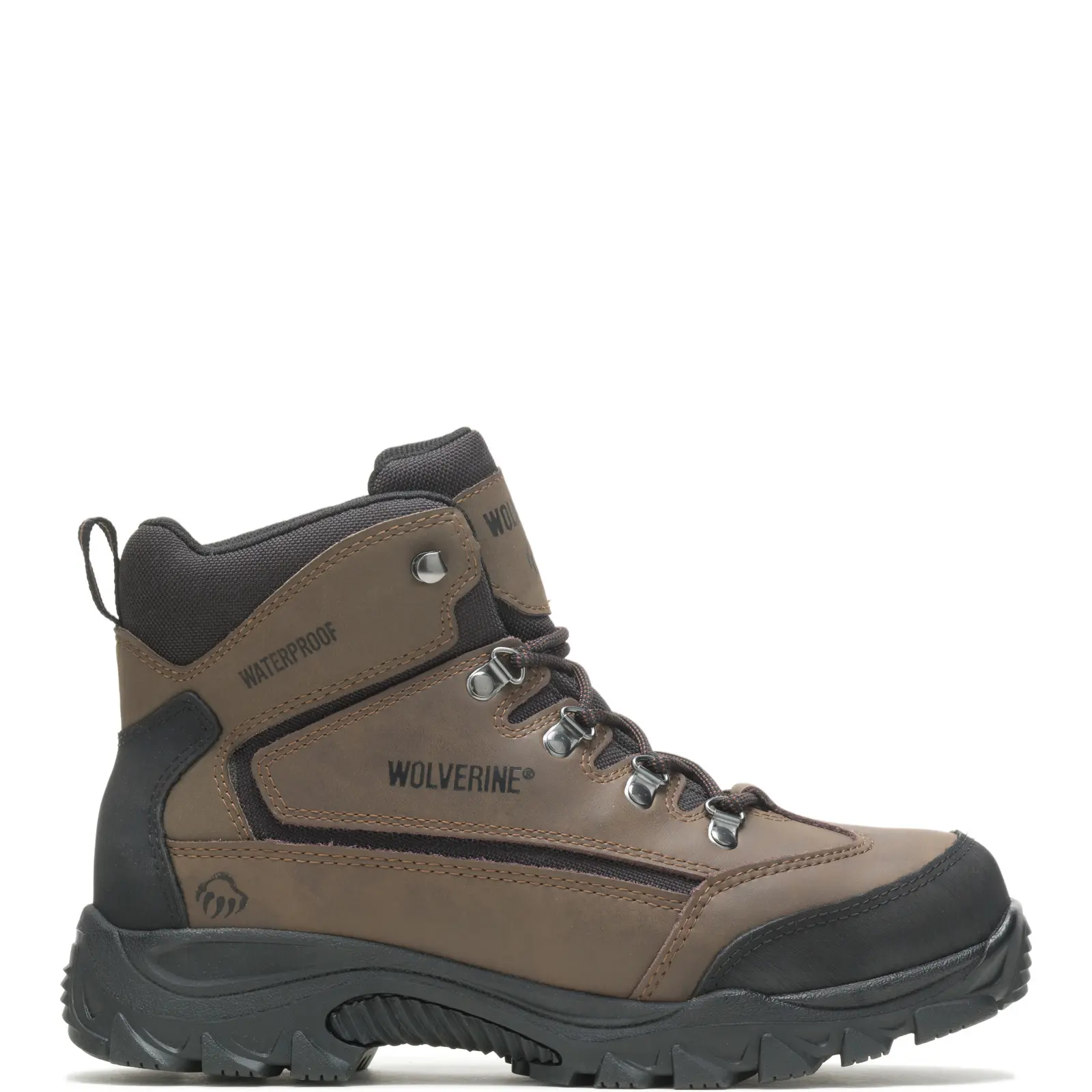 Wolverine Spencer Waterproof Mid W05103 Mens Brown Wide Leather Hiking Boots