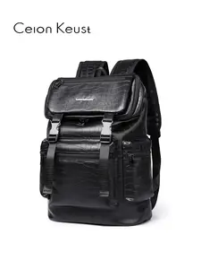 Father's Day Gifts, Fashionable Crocodile Embossed Backpack, 2024 New Style Large Capacity Travel Backpack, Outdoor Camping Hiking Storage Backpack, Suitable for Travel and Adventure, Durable Backpack