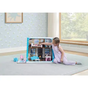 Ski Chalet A-Frame Dollhouse