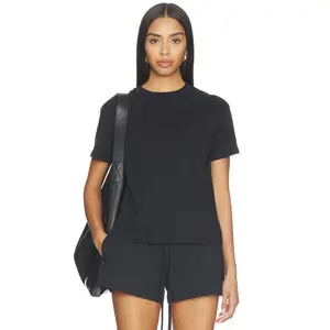 Fear of God ESSENTIALS Classic Short Sleeve Tee in Vintage Black