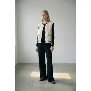 Reversible Teddy Sherpa Button Front Vest