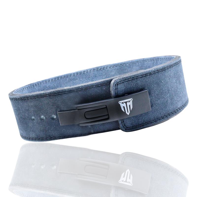 MT 10mm Genuine Leather Lever Weight Lifting Gym Belt