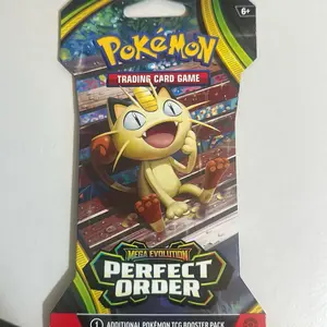 Pokémon mega Evolution perfect order tcg booster pack