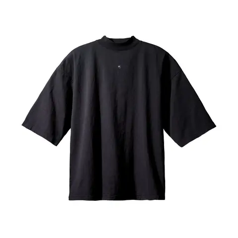 Logo 3/4 Sleeve Tee - Yeezy Gap Engineered by Balenciaga Crew Neck Tshirt Clothes Cotton