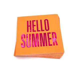 Hello Summer Cocktail Napkins - 20ct