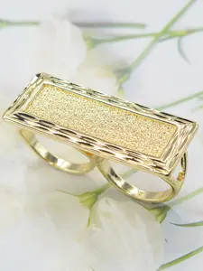 Men's Geometric Texture Ring, Fashion Promise Ring, Street Style Daily Wear Jewelry, Perfect Party Valentine Christmas Birthday Gift