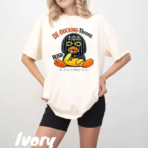 Bad Omens Noah Sebastian Duck T-Shirt, Do You Feel Love Tour Merch LF1