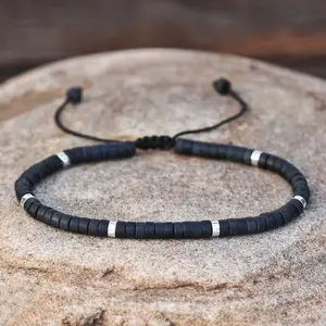 Black Onyx Bracelet - Handmade Healing Crystal Bracelet - Natural Gemstone - Absorb Negativity - Perfect for Empaths & Spiritual Warriors