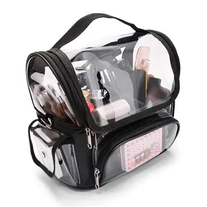 Makeup Brush Storage Bag, Waterproof Multi-Functional Cosmetic Bag, Portable Cosmetic Storage Bag