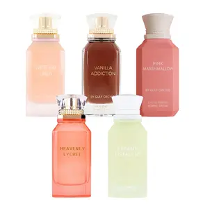 (5pc Bundle Pack) Pink Marshmallow, Vanilla Addiction, Heavenly Lychee, Creamy Pistachio, + Sweet Like Candy by Gulf Orchid, 3.4oz