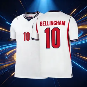 2026 England Home No. 10 Bellingham Short-Sleeve Soccer Jersey Breathable