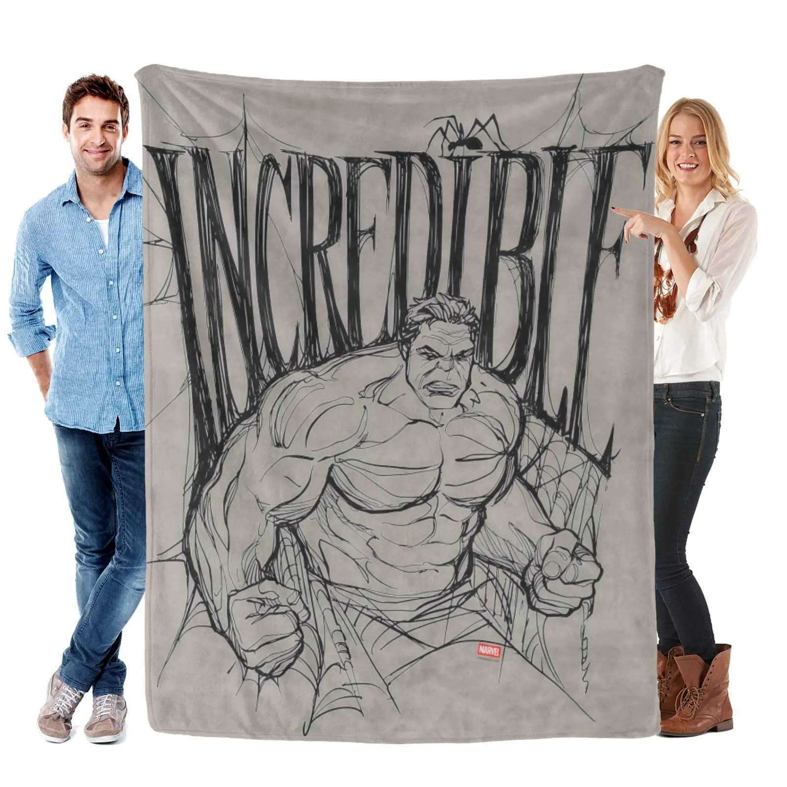 Marvel Spider-Man: Brand New Day Incredible Silk Touch Throw Blanket Soft Fleece Home Decor Blanket Marvel Fan Gift