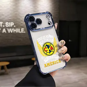 Club América Aesthetic Design Pattern Casing For iPhone 17 16 15 14 13 12 Samsung 22 23 24 25 Plus Pro Max Ultra Soft Silicon TPU Shockproof Protector Vintage Unique Gifts for girls Fashion Mobile Phone Case