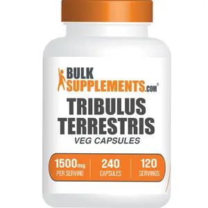 BulkSupplements - Tribulus Terrestris Capsules - Bone Health - Heart Health - 240 Capsules - 1500mg per Serving