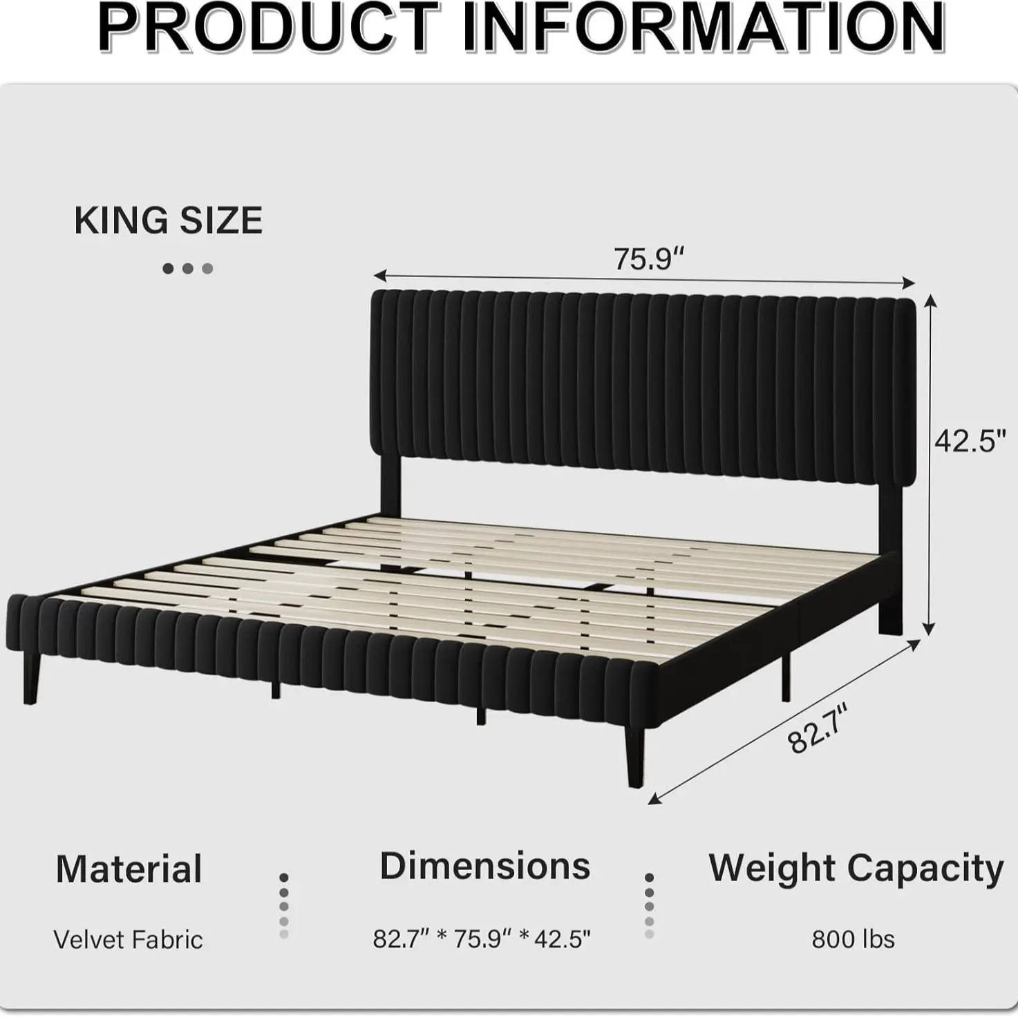 King Size Black