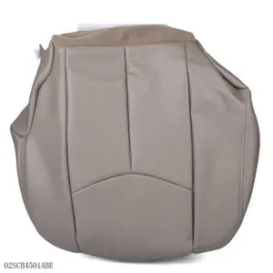 CROSSDESIGN Driver Bottom Leather Seat Cover custom Fit For 03-07 Chevy Silverado 1500- 3500