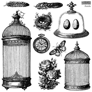 Pastiche Decor Stamp™ by IOD (12"x12") - Iron Orchid Designs