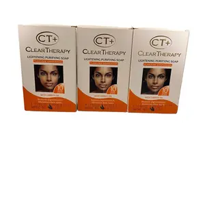 3-PACK] CT+ CLEAR THERAPY CARROT PURIFYING SOAP