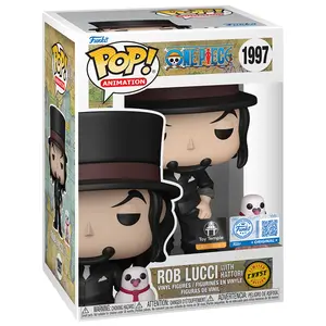 Funko POP! Rob Lucci with Hattori One Piece #1997 [Chase] [SE & Toy Temple stickers]