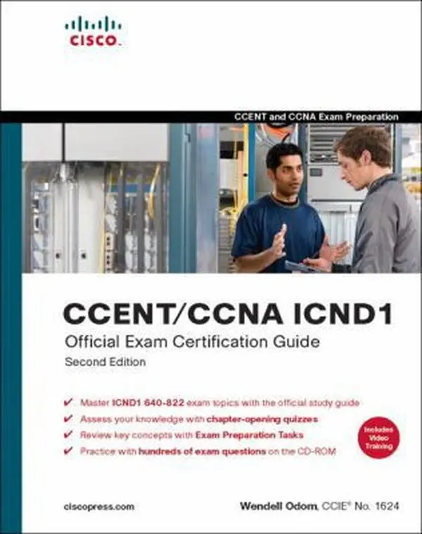 USED-CCENT/CCNA ICND1 Official Exam Certification Guide, 2nd Edition by Wendell Odom (Hardcover)