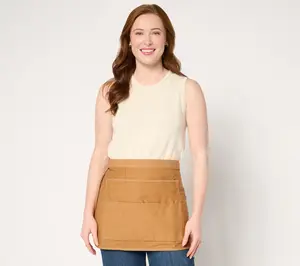 Garden Reflections Gardening Half Apron By Sandra