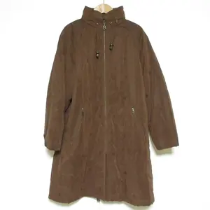 Pre-owned BURBERRY Polyester Small Leather Goods London Embroidered Padded Jacket