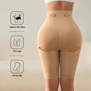 High Compression Seamless Shaper Shorts - Tummy Flattening & Butt Lifting Thigh Slimmer Tummy Control Body Shaper