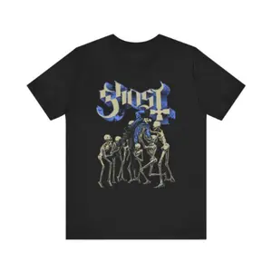 Ghost Band Skeleton Heavy Metal Band Shirt #9 T-Shirt Merch Unisex