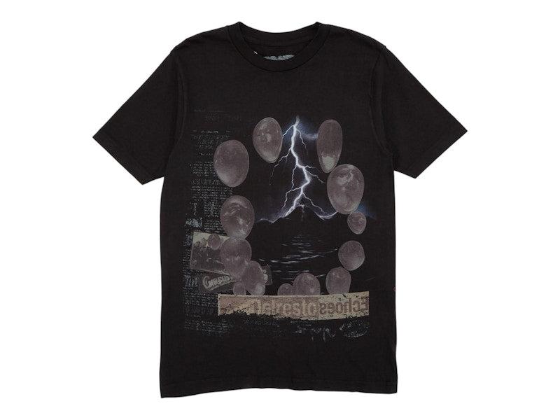 Travis Scott Men's Utopia Echoes Circus Maximus Tee Black, from StockX