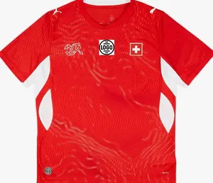 Personalized Full Set Switzerland Soccer Jersey World Cup 2026, Custom Name Number Logo National Soccer Jersey D