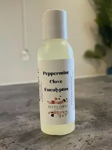 Eco-Friendly Essential Oil Blend of Peppermint Clove and Eucalyptus